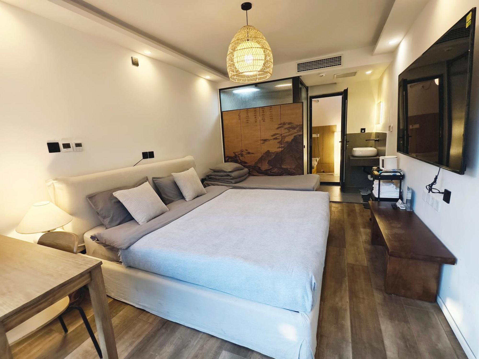 Beijing Hills & Hutong City Retreat Near Forbidden City & Line 4 Multi-Room Options מראה חיצוני תמונה